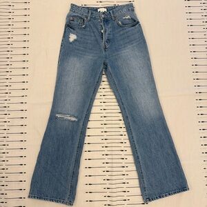 H&M Light Blue Flare Jeans